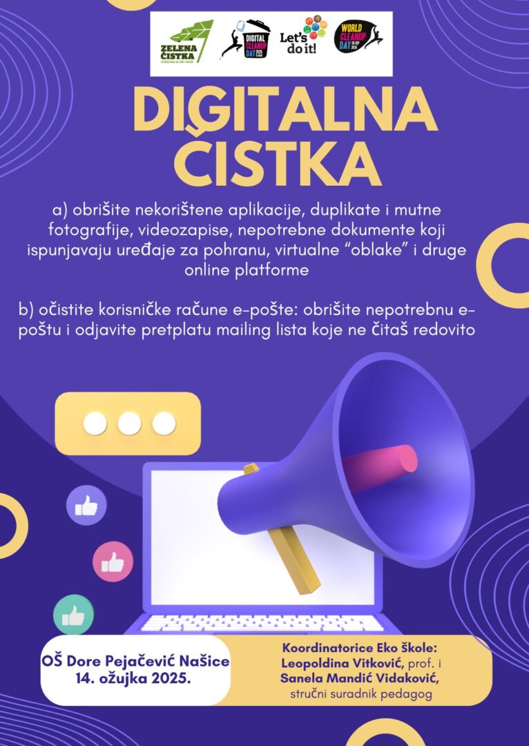 Digitalna čistka pozivnica - ispravak