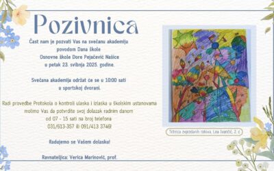 Pozivnica za Dan škole – “Mali a veliki”