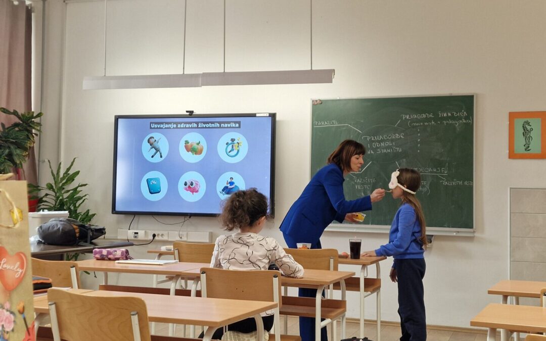 Nutricionistička radionica zdrave prehrane u 5. razredu (NZJZ OBŽ)