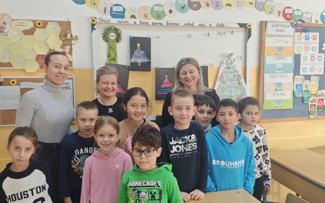 Djelatnici Gradske knjižnice Našice posjetili učenike u PŠ Vukojevci