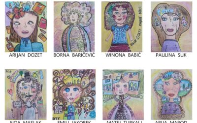 Značajan uspjeh učenika prvog razreda OŠ Dore Pejačević, na likovno-literarnom natječaju „Tihi junaci među policama – knjižnice i knjižničarke u našem svijetu“