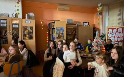 U školskoj knjižnici prvi put održan susret „Blagdanske slastice i božićne priče“