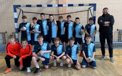 Rukometna ekipa 5.-6. razred dječaci – 1. mjesto na županijskom natjecanju i plasman na regionalno natjecanje
