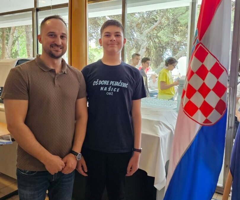 Na Državnom natjecanju iz matematike Našičanin Fran Miličević ponovno među najboljima u Hrvatskoj
