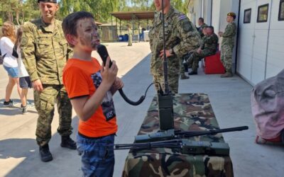 Posjet učenika 6.a razreda Danu otvorenih vrata vojarne „132. brigade HV“