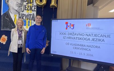 Naša škola prvi puta na državnome Natjecanju iz hrvatskoga jezika