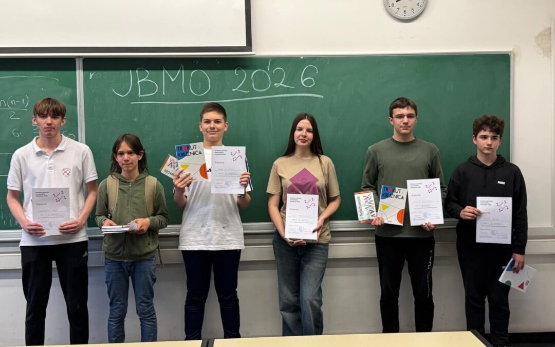 VELIKI USPJEH MLADOG NAŠIČANA: Fran Miličević na HJMO vrhunskim rezultatom izborio ulazak u reprezentaciju Hrvatske za Juniorsku balkansku matematičku olimpijadu (JBMO)